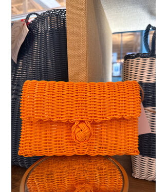 The Lilley Line Clutch | Solid Orange