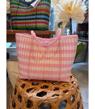 The Lilley Line Medium |Pink/White Stripe