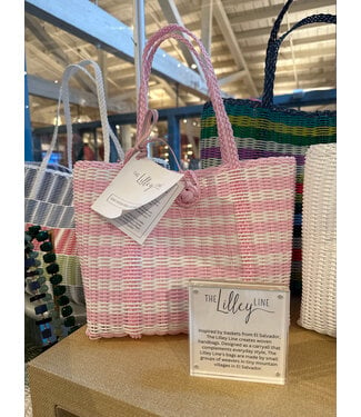 The Lilley Line Extra Small | Pink/White Stripe