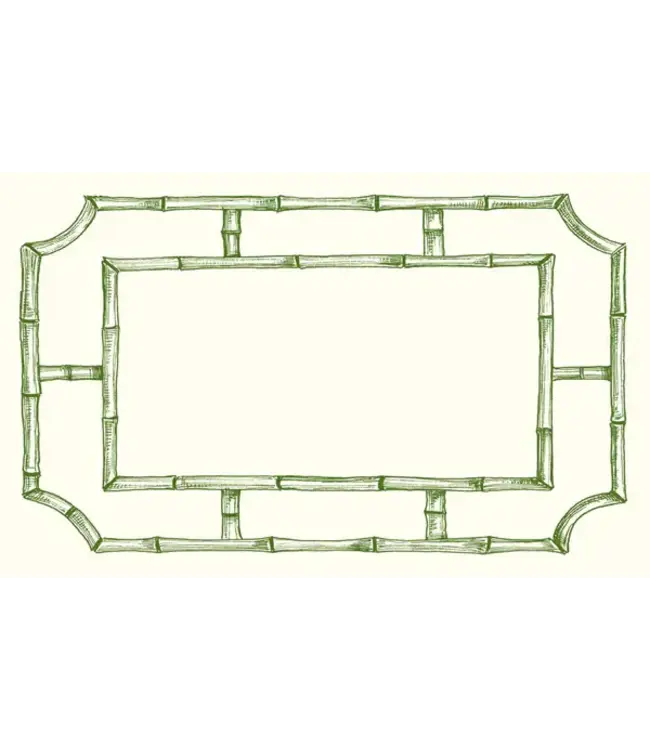 Bamboo Lattice Place Card