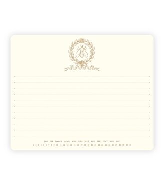 Alexa Pulitzer Empire Bee Mousepad Notepad (50 sheets)