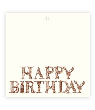 Alexa Pulitzer Happy Birthday Animals Gift Tags
