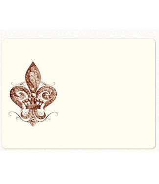 Alexa Pulitzer Jeweled Fleur De Lys A6 Notes (10 pack)