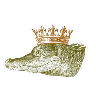 Alexa Pulitzer King Gator Decal