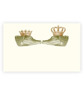 Alexa Pulitzer Kissing Gator Place Card (10 pack)