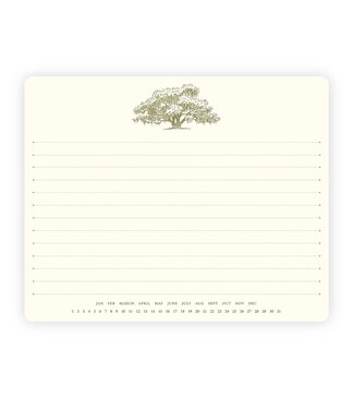 Alexa Pulitzer Oak Mousepad Notepad