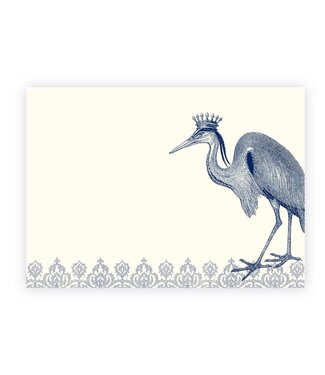 Alexa Pulitzer Royal Heron A6 Notes (10 pack)