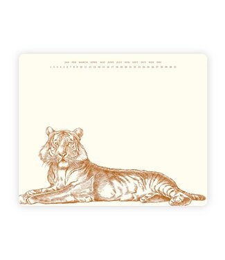 Alexa Pulitzer Tiger Mousepad Notepad