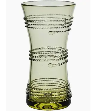 Juliska Ella 6" Corset Vase - Green