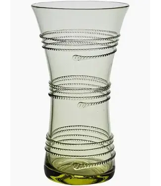 Juliska Ella 9" Corset Vase - Green