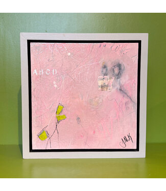 Jen McKay Art Jen McKay 14x14 Painting ABCD