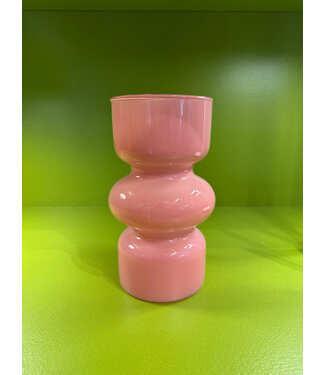 Pamela Dennis 7in Bud Vase Milky Pink