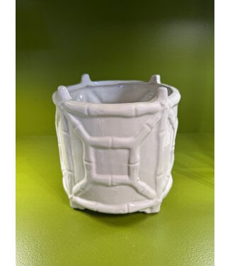 Pamela Dennis Bamboo Planter 6.5in