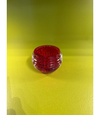 Pamela Dennis Red Glass Votive