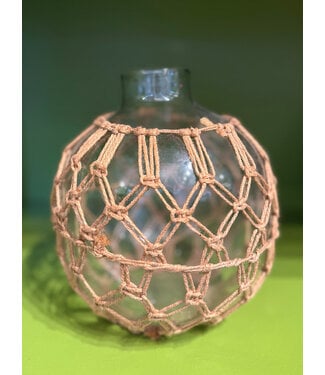 Pamela Dennis Round Wrapped Vase