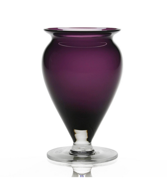 Pamela Dennis William Yeoward Country Amethyst Vase 6in
