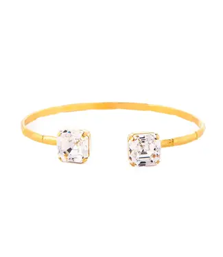 Ella Bartlow Le Jardin Asscher Square Cut Bracelet