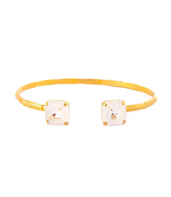 Le Jardin Asscher Square Cut Bracelet
