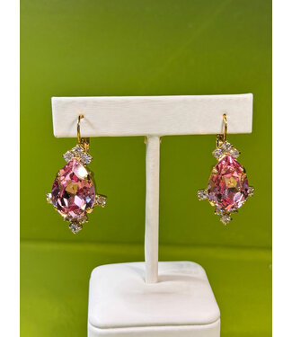 Ella Bartlow The Elizabeth Earrings - Light Rose