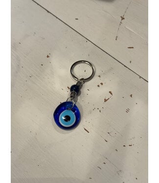 Pamela Dennis Evil Eye Keychain