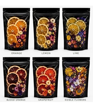 Citrus + Co Luxury Dehydrated Citris + Edible Flower Blend