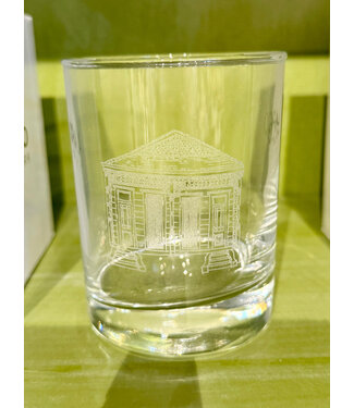Leonard Etched Shotgun Double Glass