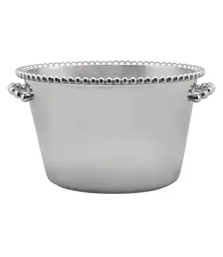 Mariposa Pearled Medium Ice Bucket