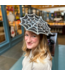 Halloween Large Sequin Spiderweb Basketweave Fascinator with Feathers