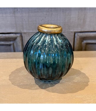 Pamela Dennis Fifi Laughlin Small Bud Vase Blue