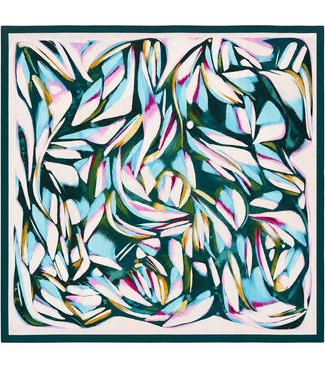 Amanda Talley Amanda Talley Silk Scarf Blue and Green