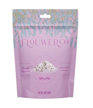 Flouwer Co. Bulk French Lavender Finishing Sugar
