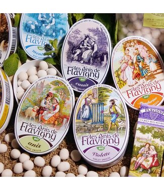 Gourmet Food Solutions, Inc. Anis De Flavigny Candies in Oval Tins
