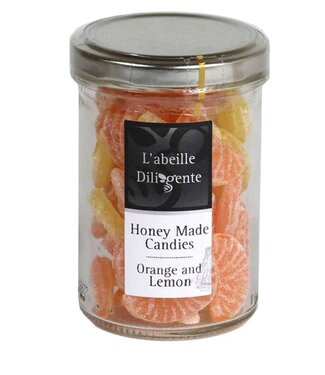 Gourmet Food Solutions, Inc. French Orange Lemon Honey Candy L'Abeille Diligente 5.3oz