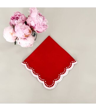 Don Lino Red dots napkin