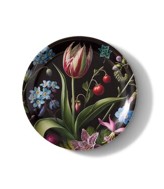 Maure Luxury Gifts Forget-Me-Nots Mini Birchwood Tray | Mini Wooden Tray