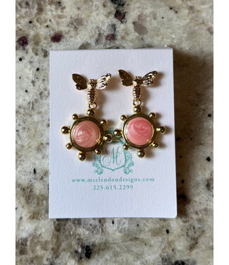 Laura McClendon Bee with Pink Enamel