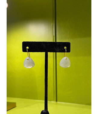 Laura McClendon Gray Stone Earring