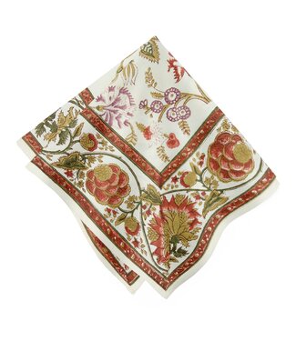 Couleur Nature Louise Napkins Multicolor - Set of 4