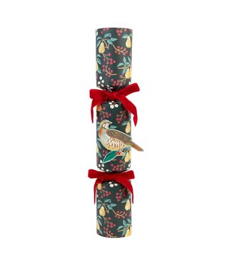 Talking Tables Partridge & Pear Christmas Crackers - 6 Pack | Christmas Decor |
