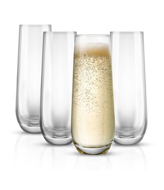 Kook Kook Champagne Flutes, Set of 4