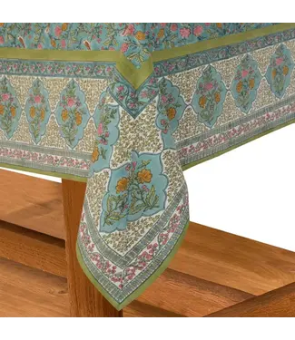 Couleur Nature Giverny Multi | French Tablecloth 71" x 71"