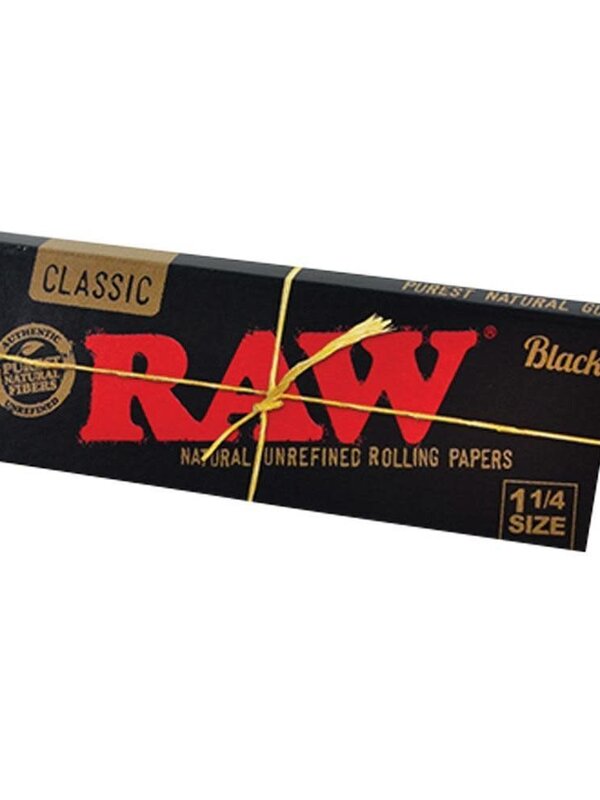 Raw Black 1 1/4