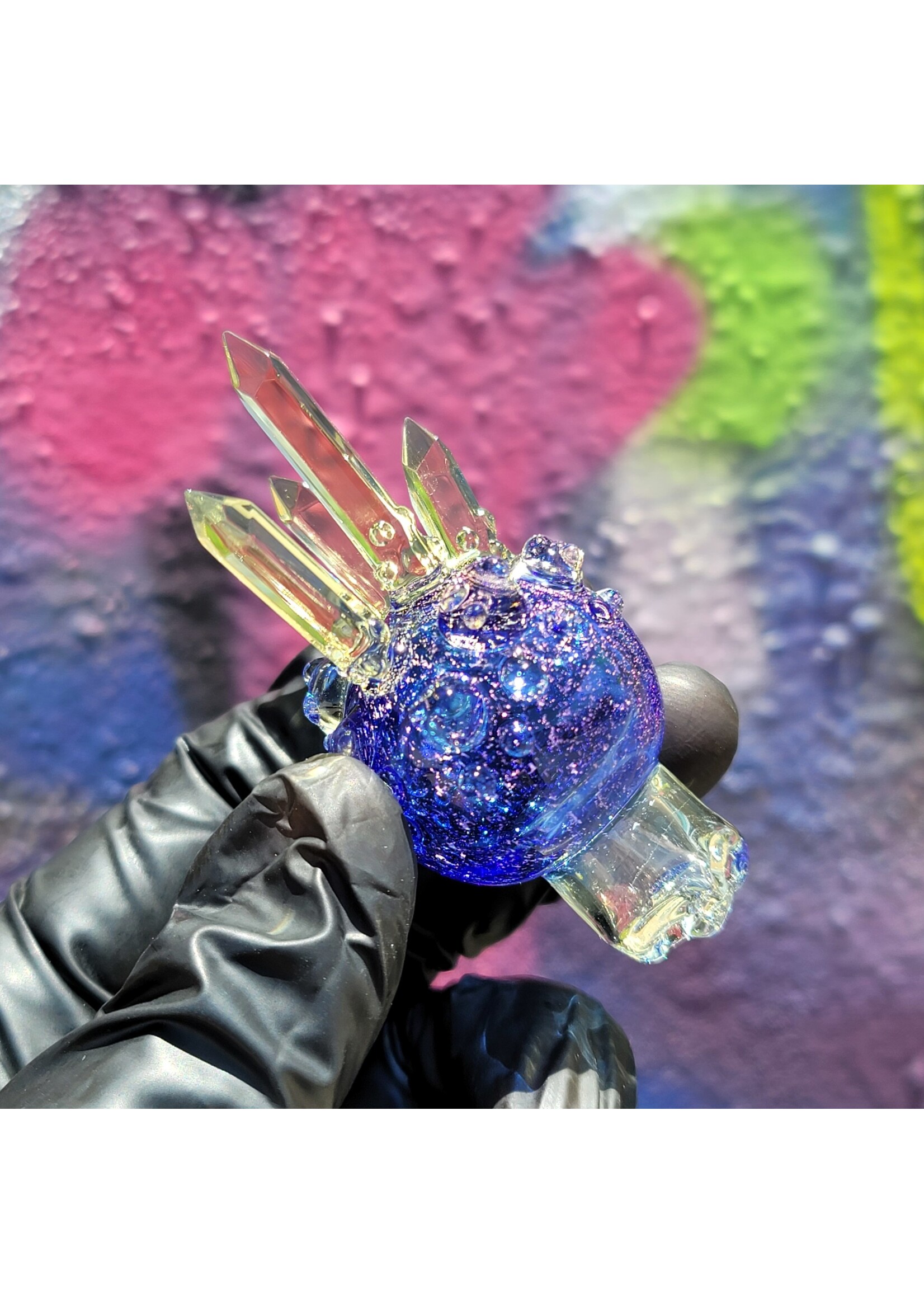 Based Crystal Spinner Cap