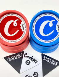 Santa Cruz Hemp Grinder 2pc Collabs