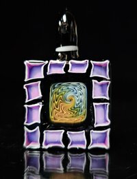 Hefe Murrine Tile Pendant