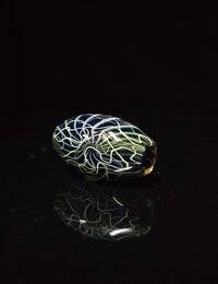Congruent Creations Fume Reversal Over Scribble Bead