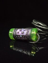 Glassmaze Carved Bead 1
