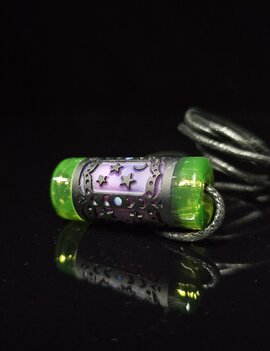 Glassmaze Carved Bead 1