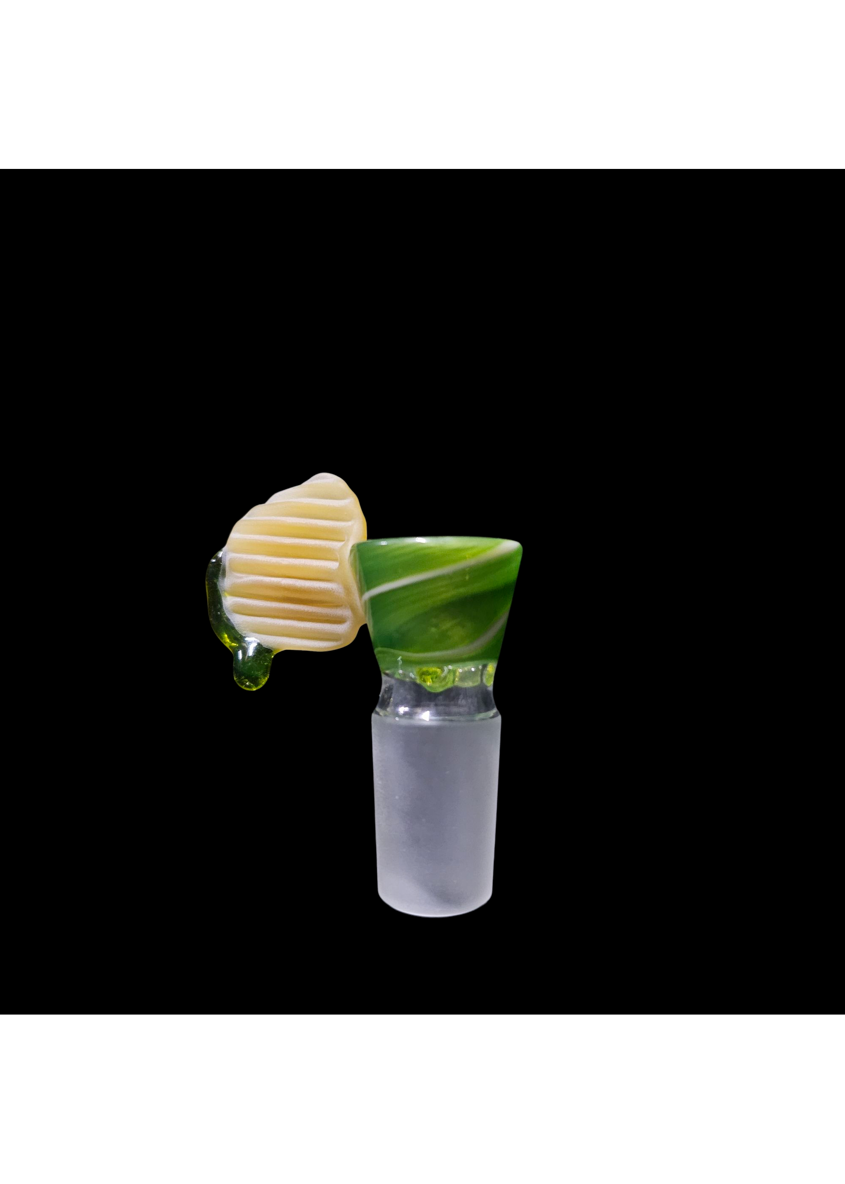 AlecBlowsGlass Alec Potato Chip Slide 18mm