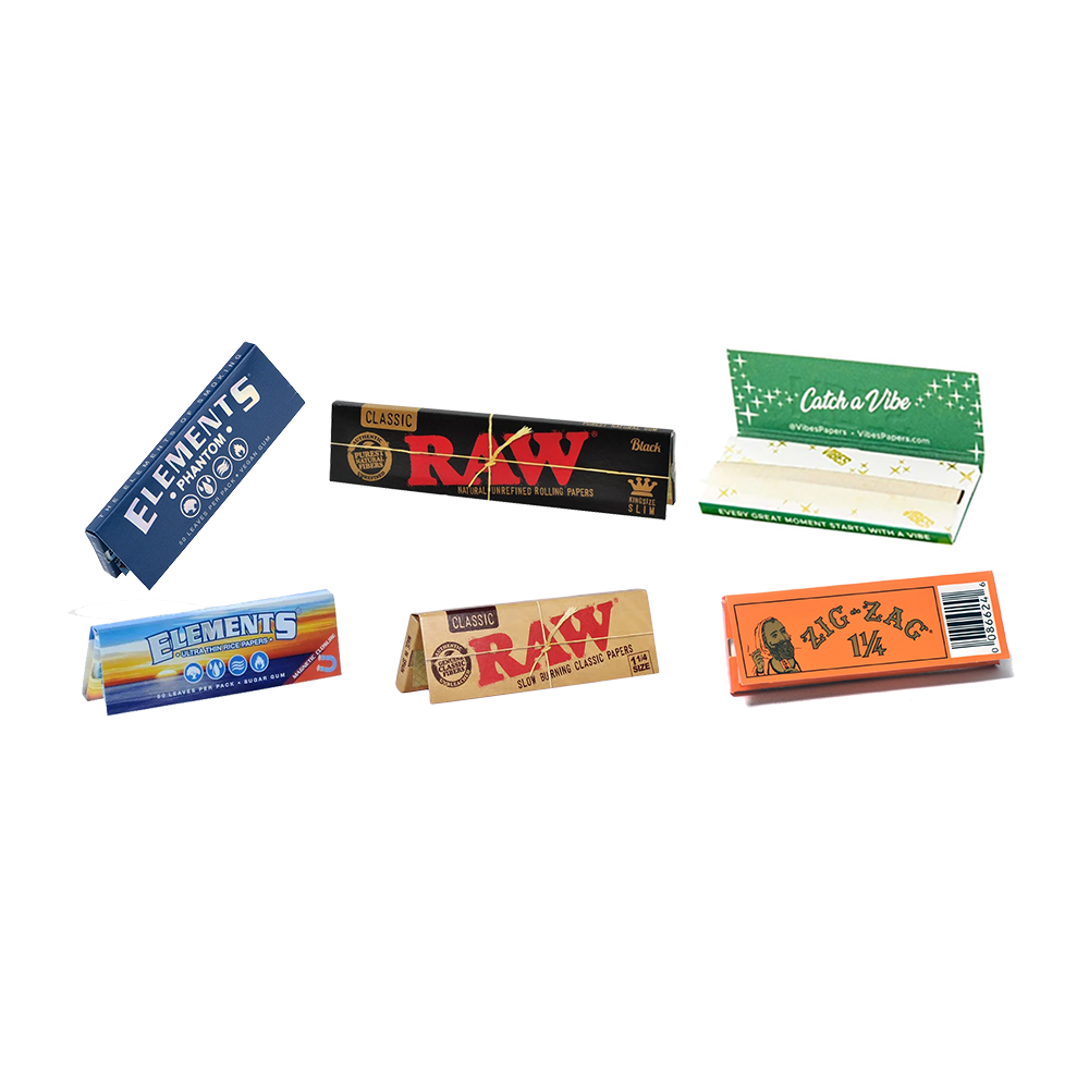 Papers, Rollings Tips, and Wraps — All Your Rolling Needs